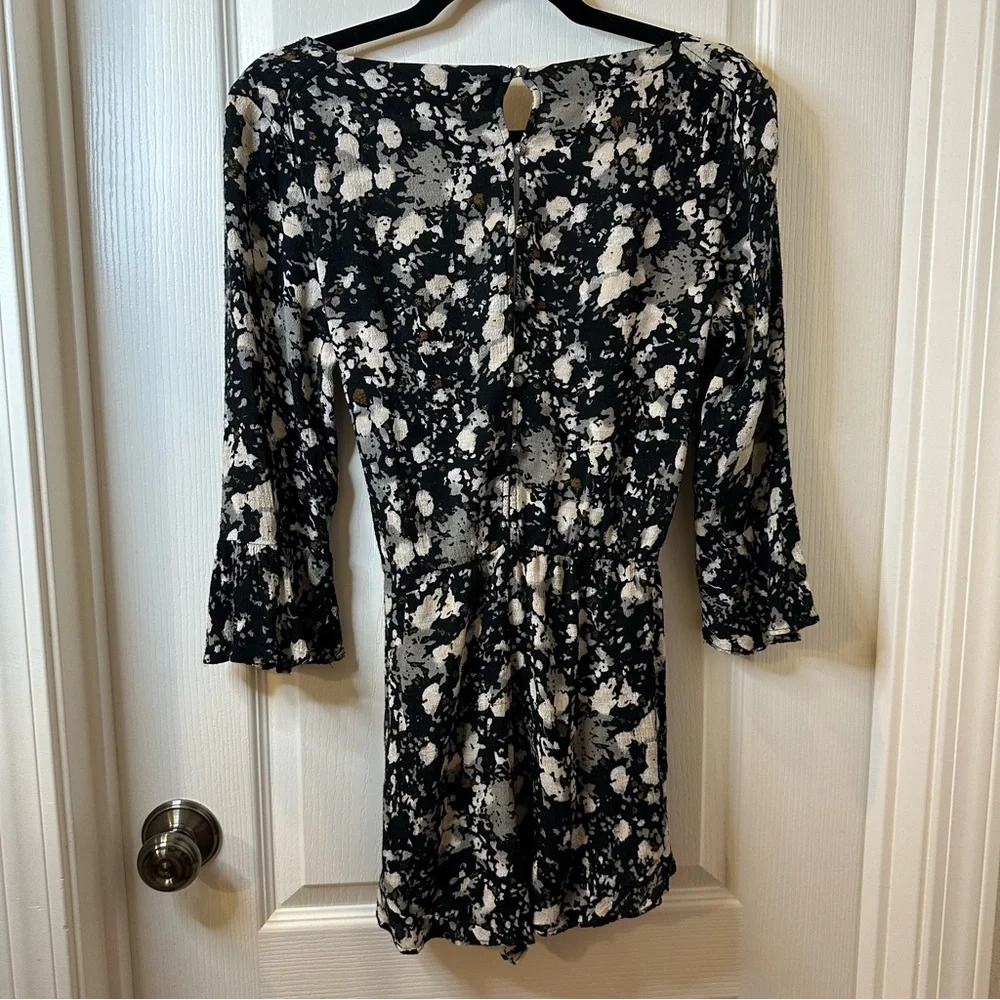 Free People All The Right Ruffles Floral Romper - Picture 7 of 10